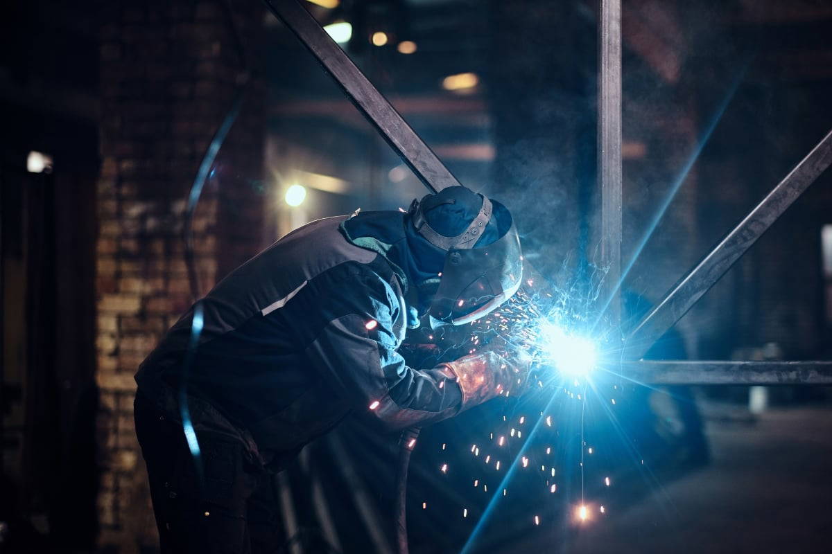 A man who realized that a career in welding is the right one for him.