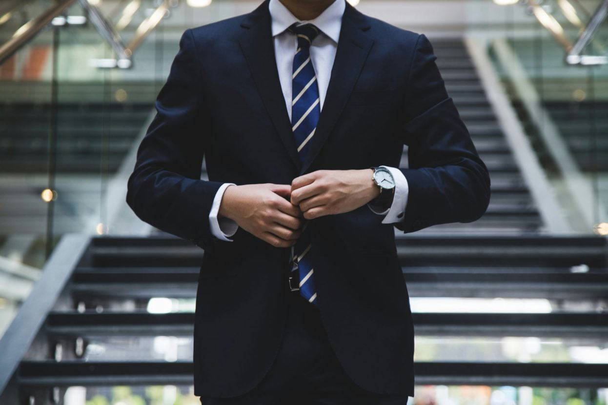 A man with a high level of career readiness skills.