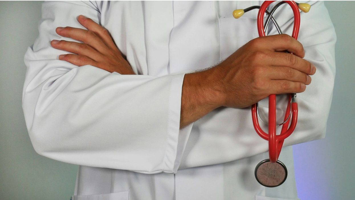 A person with a public health degree.